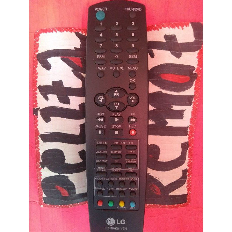 remot dvd tv LG hifi original terlengkap