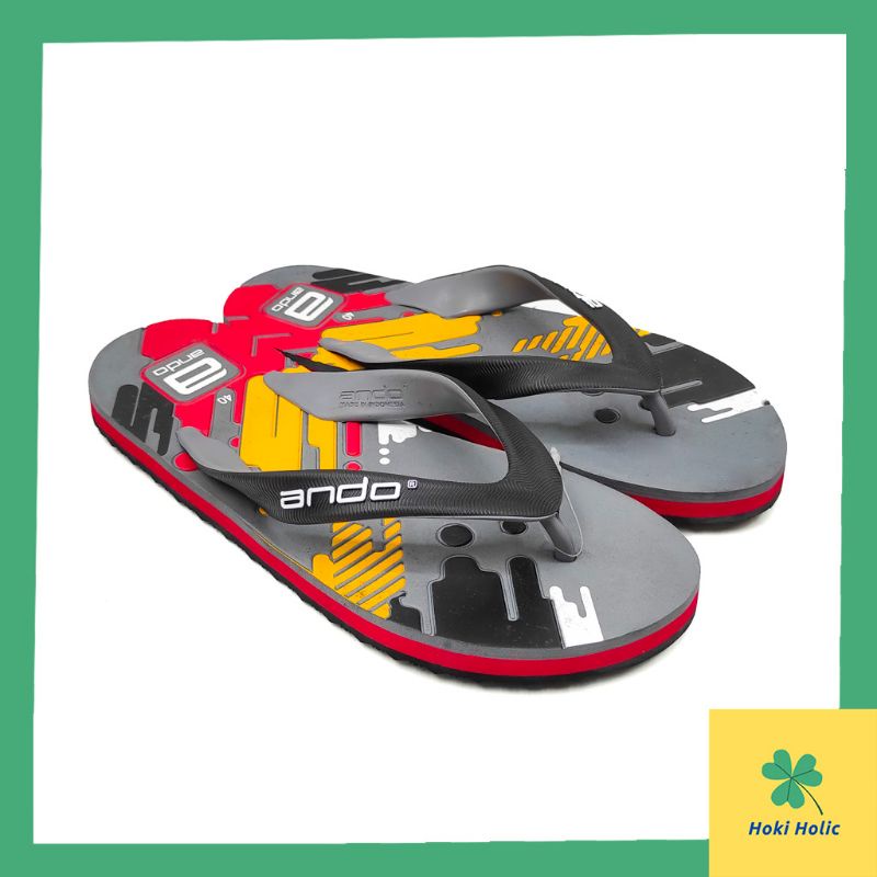 Sandal Jepit Ando Nostera - Sandal Jepit Ando Pria Dewasa Termurah Ukuran 38-42 Sandal Jepit Tahan Air dan Awet Sandal Distro Pria