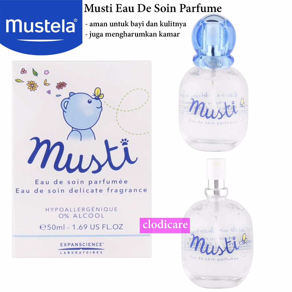 parfum pour bébé mustela