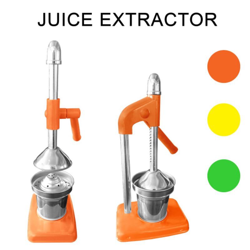 Manual Hand Press Juice Extractor Stainless / Alat Peras Buah Manual