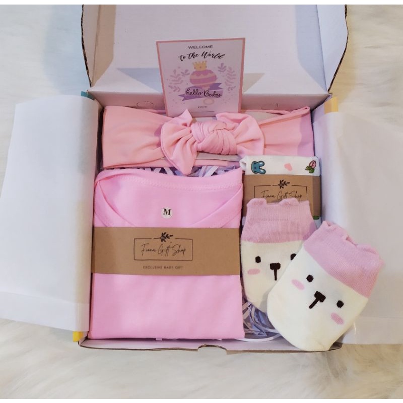 Hampers newborn|Baby gift set|Parcel kelahiran bayi jumper set girl