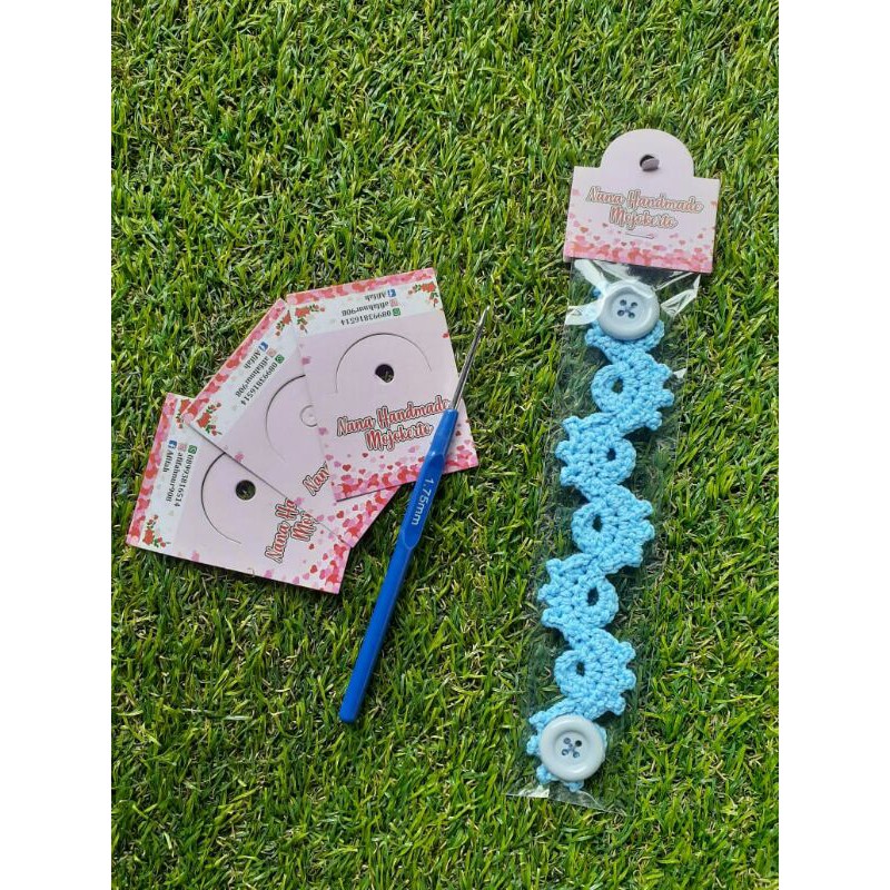 konektor rajut handmade / penghubung masker