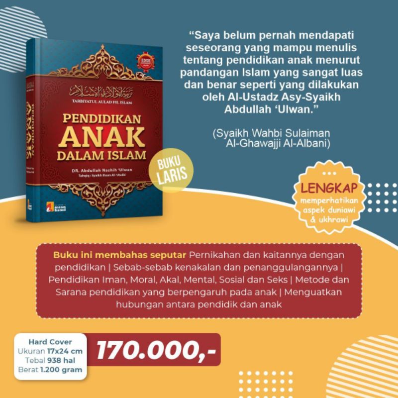 Buku Konsep Pendidikan Anak Dalam Islam Shopee Indonesia