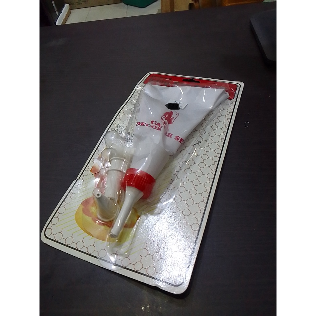 

icing bag set cake decorator piping spuit plastik/alat penghias kue