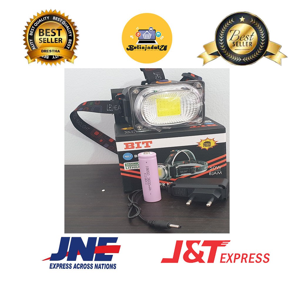 Beliajadulu88 senter kepala led Bit BT-3368 head lamp led BT-3368