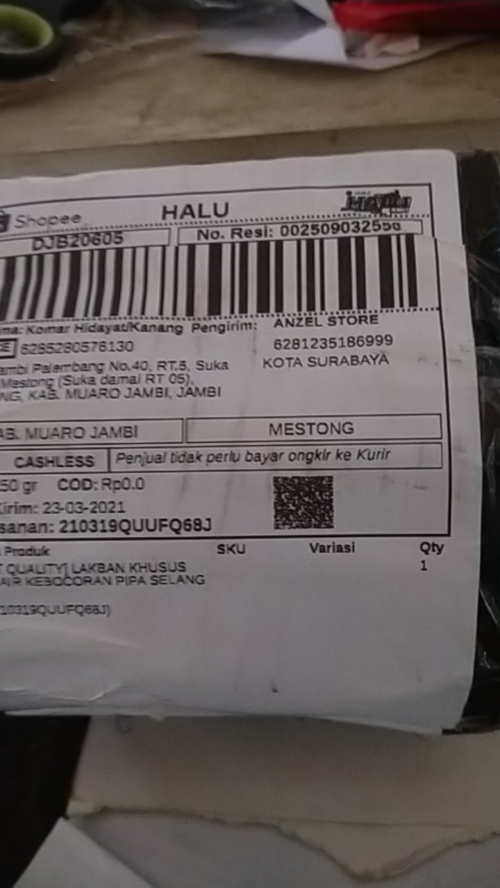 [best Quality] Lakban Khusus Anti Air Kebocoran Pipa Selang Dll