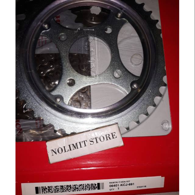 Gear Set Honda Tiger - Tiger CW Asli