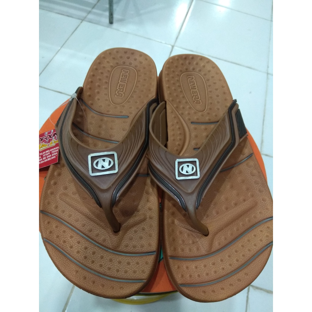 sogo Sandal Jepit Pria New Era MB E 5021 (BSR) Besar Jumbo Karet Lentur Santai Rumah Sehari-hari Ringan size 39-44