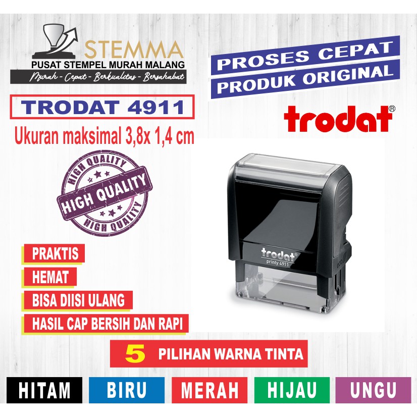 

Stempel Custom Trodat 4911 4912 4913 Stempel Nama Stempel Dokter Stempel Otomatis Stempel usaha