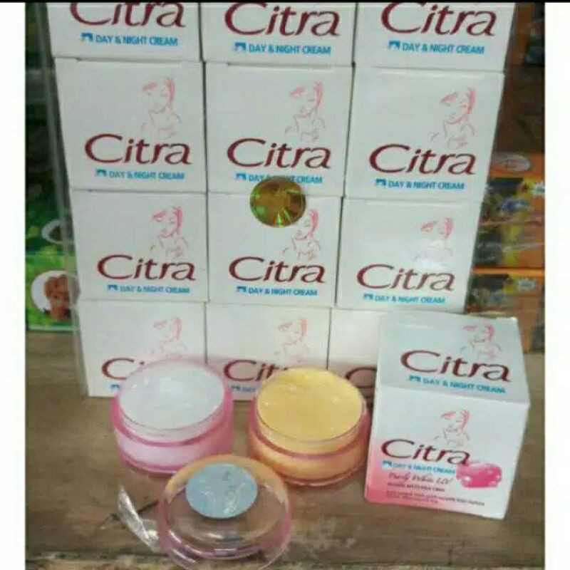 CREAM CITRA SUSUN 2IN1 12Pcs