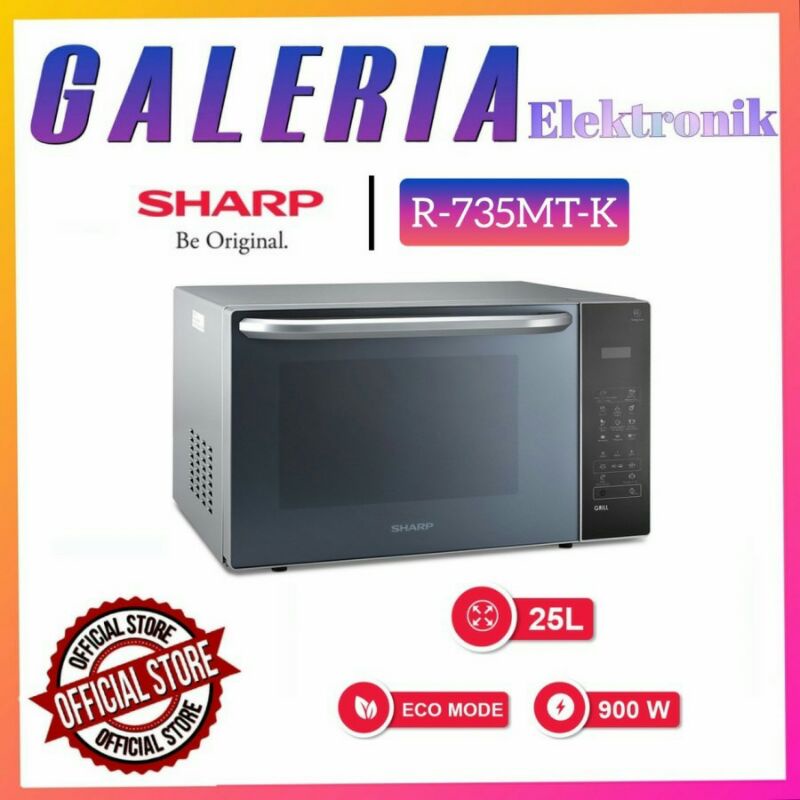 PROMO OVEN MICROWAVE SHARP R-735MT(S) R735MT