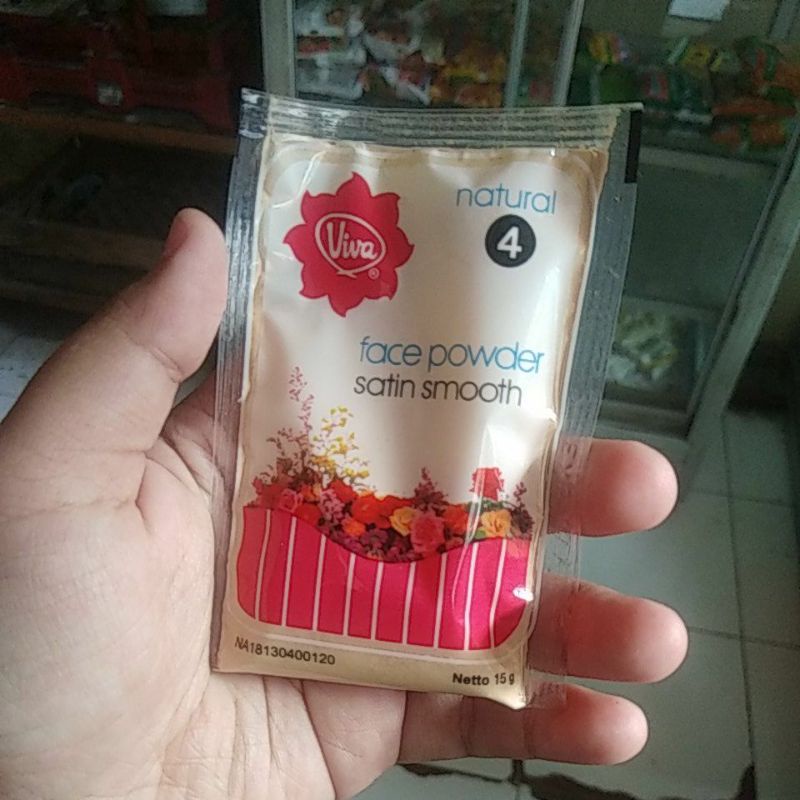 bedak jadul bubuk VIVA- natural
