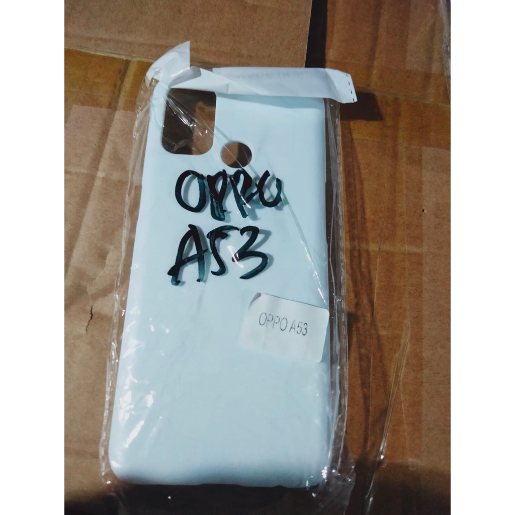 Hardcase Putih 3D Oppo a53, a71, a74 4G, f1+, reno 2, reno 5