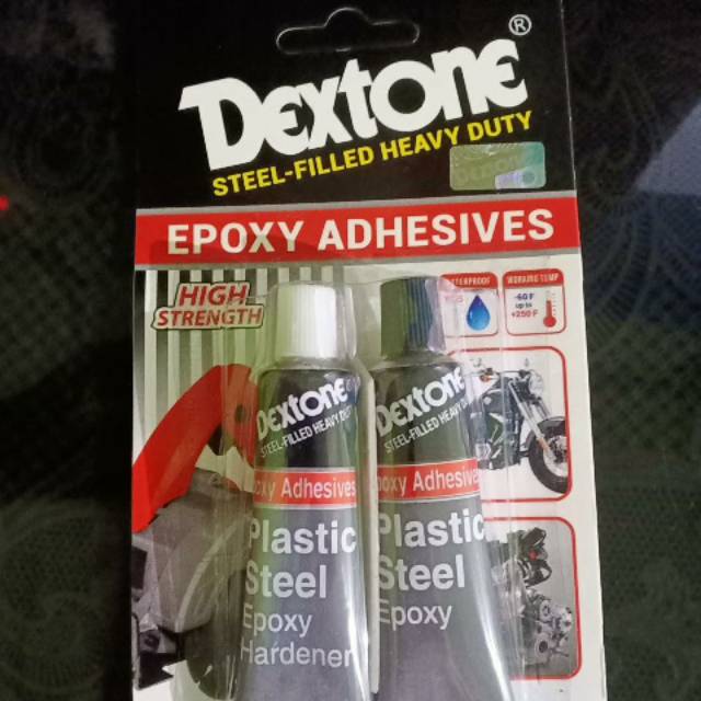 Lem Besi Dextone Standard 48 gr Epoxy Adhesive Lem 2 Jam / 2 Hours Lem Serbaguna Lem Campur 48g