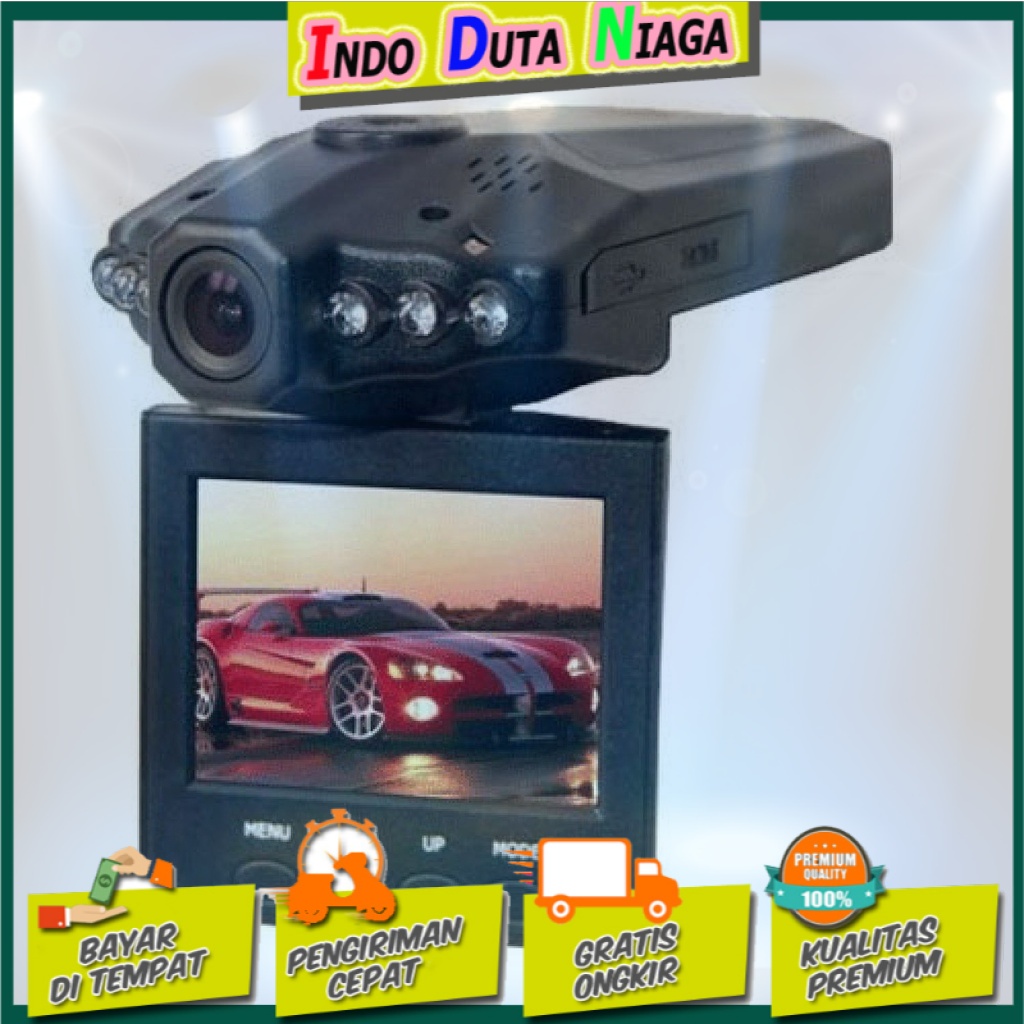 Podofo HD Car DVR Camera with TFT Screen - PD-198