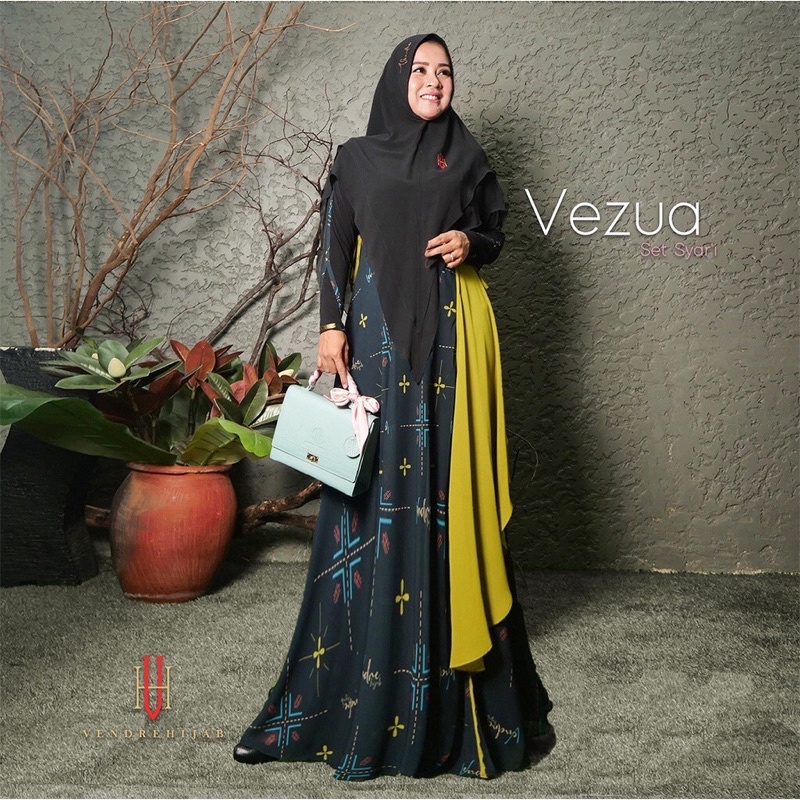 vezua Set Syari ori by Vendre Hijab