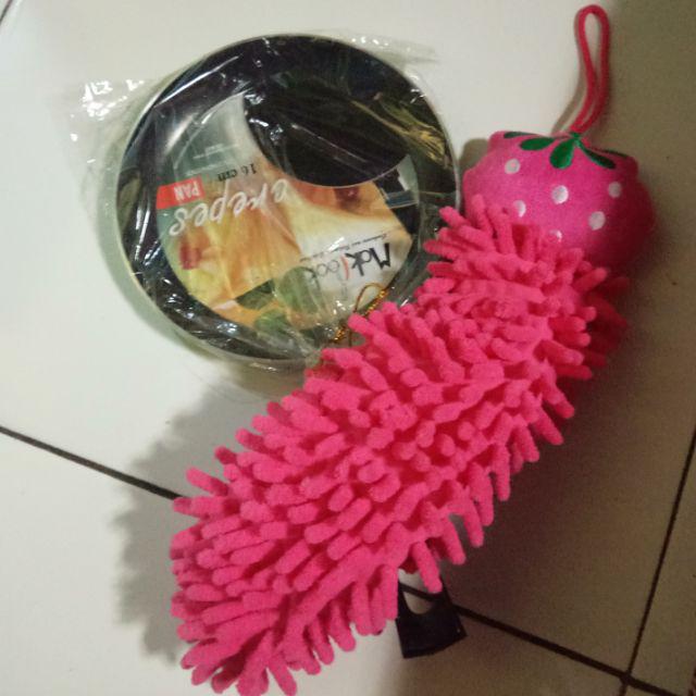 Hand Towel Lap Pembersih Tangan Microfiber Chenille Karakter Lucu Kartun