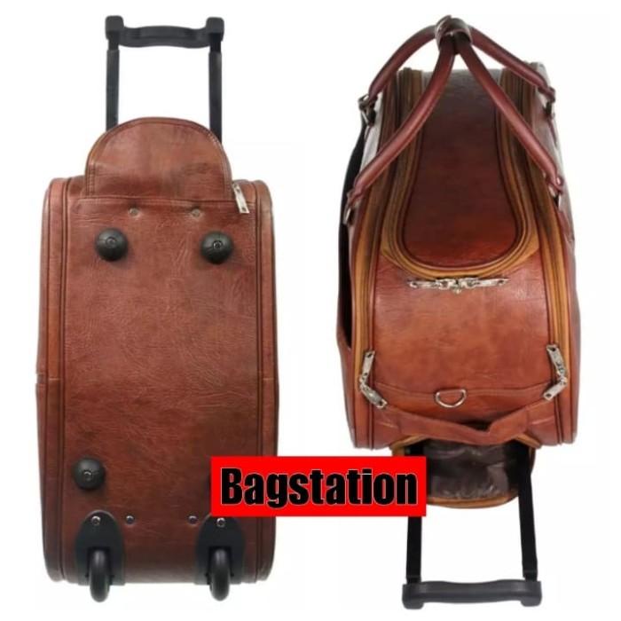 Travel Bag Tas Koper Cabin Travel Bag Troly Polo Classic Roda (L) Original Import