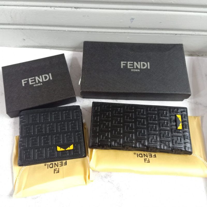 Dompet Couple Fendi Kulit Asli Premium Quality