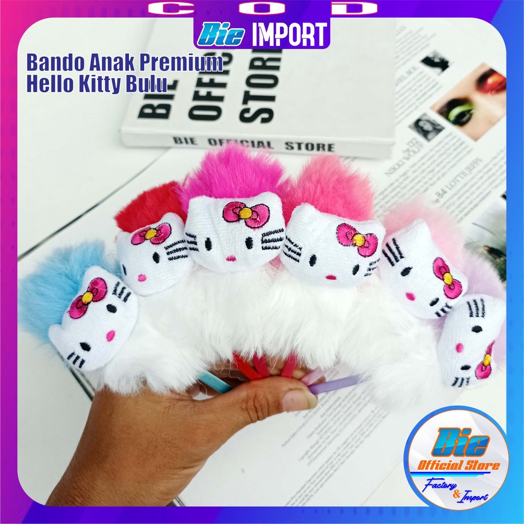 Bando Bulu Hello Kity Series Premium Impor Best Seller