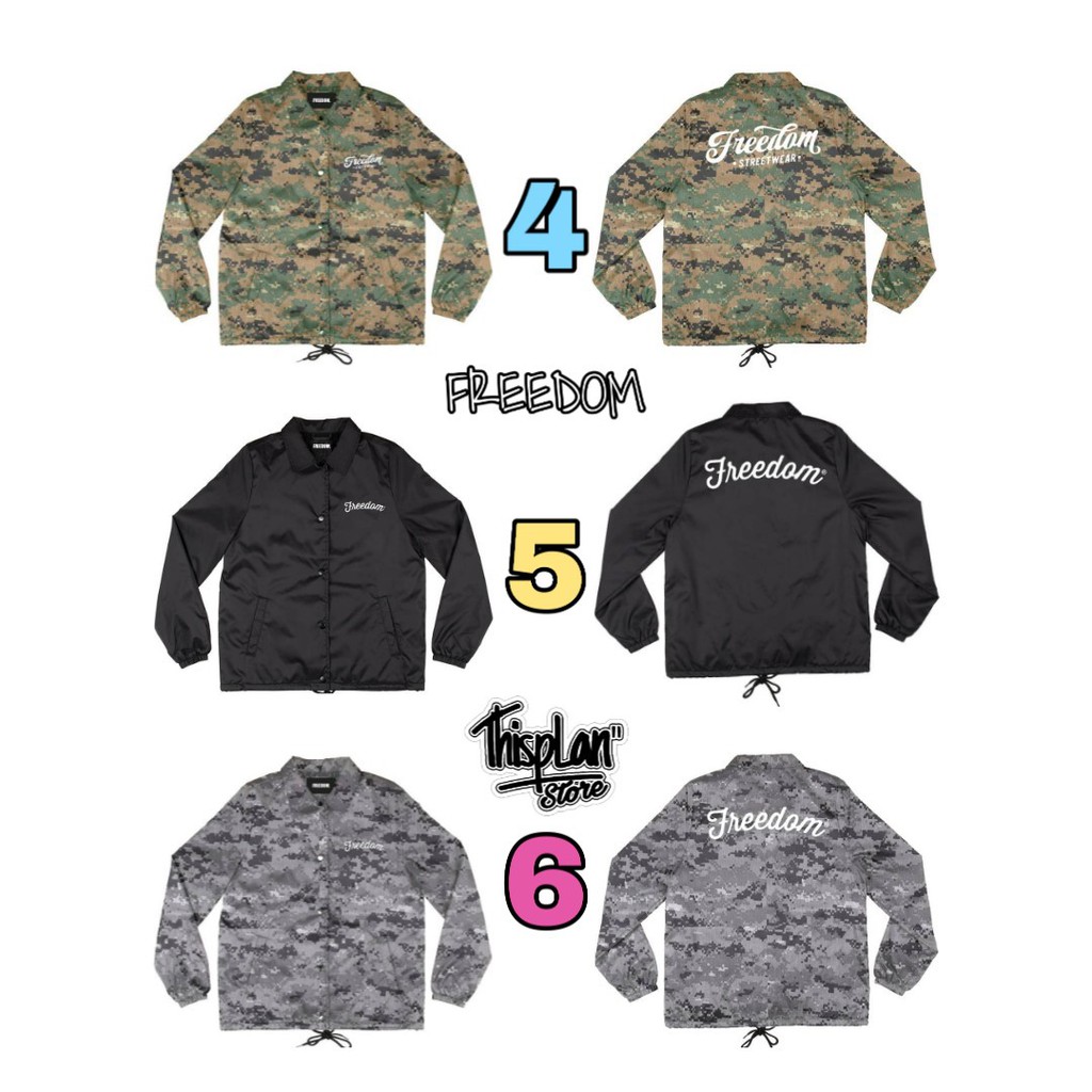 COACH JACKET FREEDOM