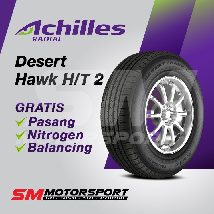 Ban Mobil Achilles Desert Hawk HT2 265/65 R17 17 112H