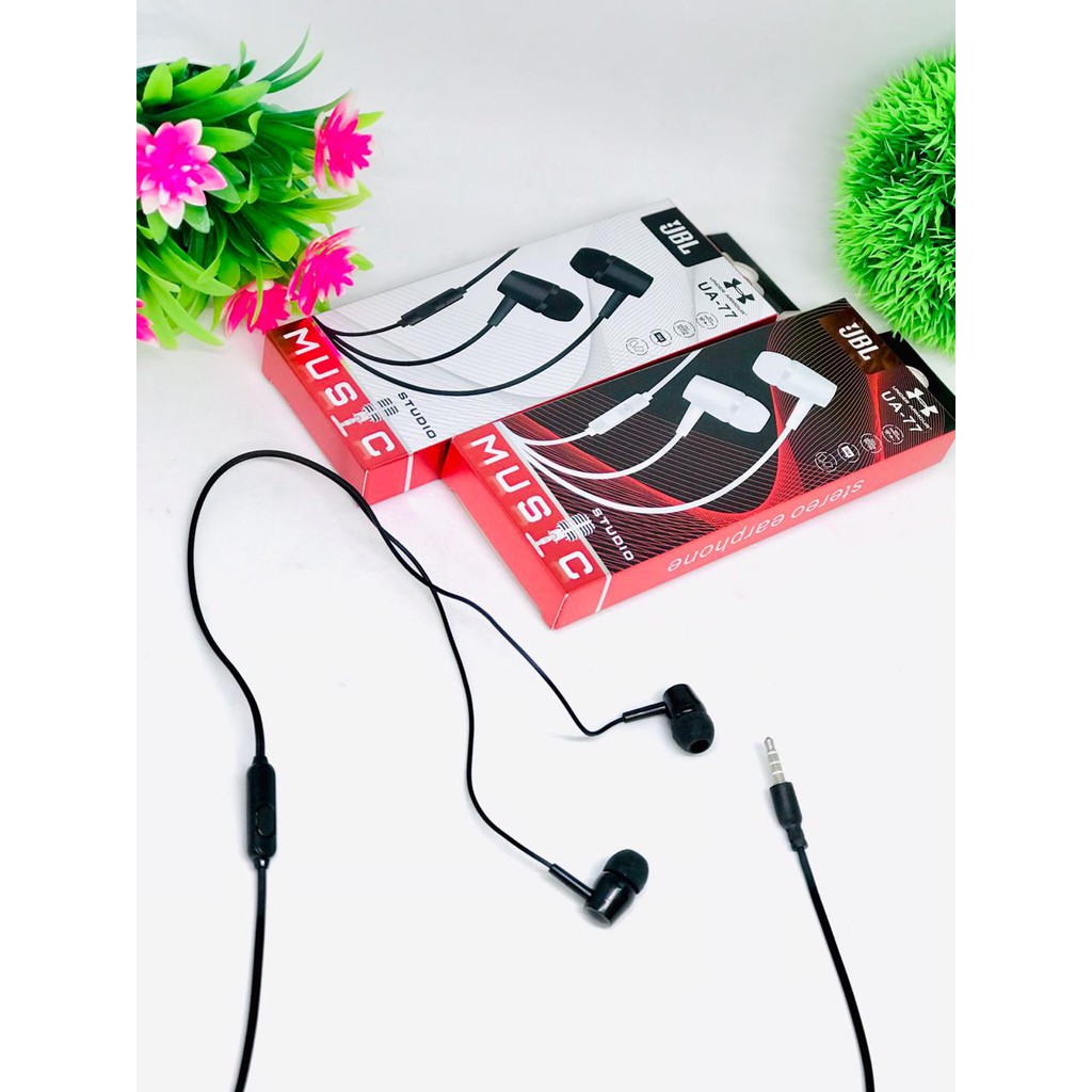 HANDSFREE UA77 EARPHONES SAMSUNG PURE BASS VIBOX ORIGINAL MEGA BASS