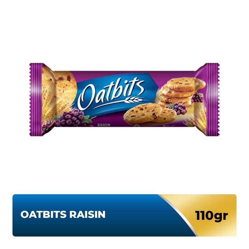 

OATBITS RAISIN ROLL 110G / OAT