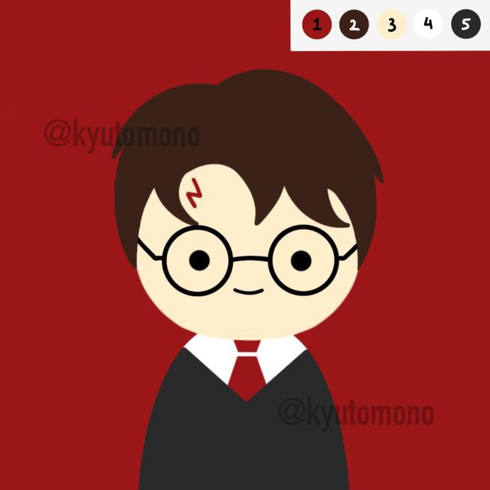 

TERLARIS PAINT BY NUMBER HARRY POTTER TERMURAH PAINTING BY NUMBERS KIT MELUKIS - HARRY, TANPA EASEL