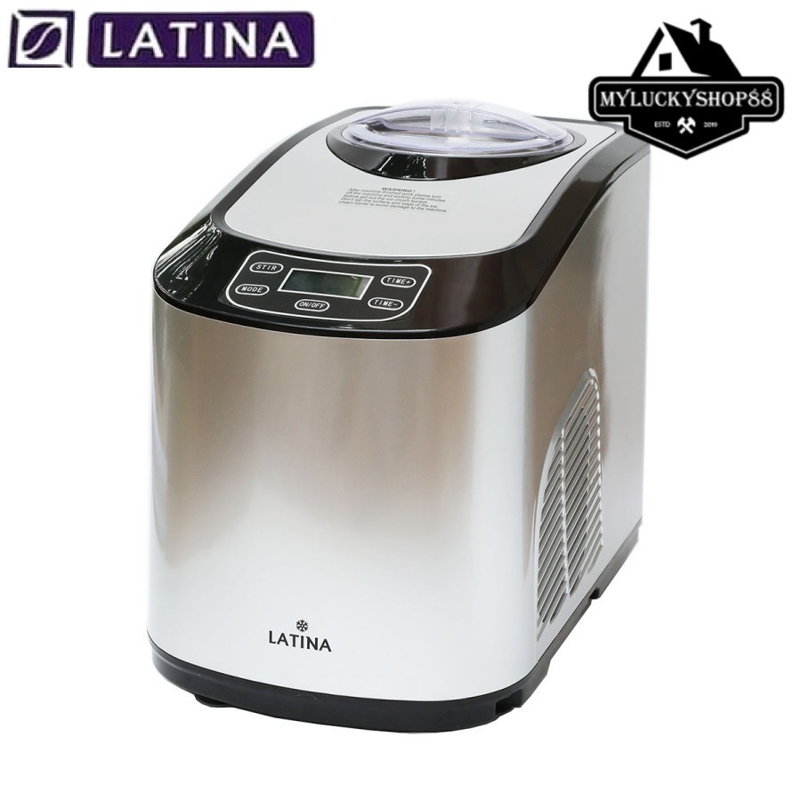 Latina Gela Compact Ice Cream Gelato Maker Mesin Es Krim GA-15CL 1.5L