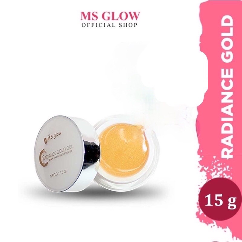 Ms glow RADIANCE GOLD GEL MS GLOW