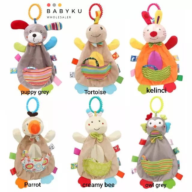 Mainan gantungan bayi rattle teether / baby hanging toys / mainan boneka gantungan stroller