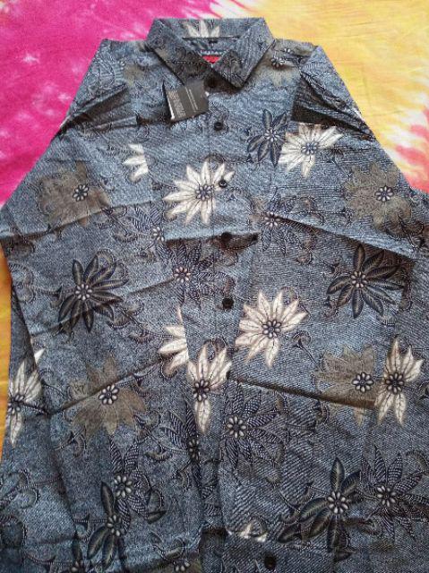 Lbl501 Kemeja Batik Pria Slim Fit Baju Batik Pria Slim Fit Katun Halus Batik Solo