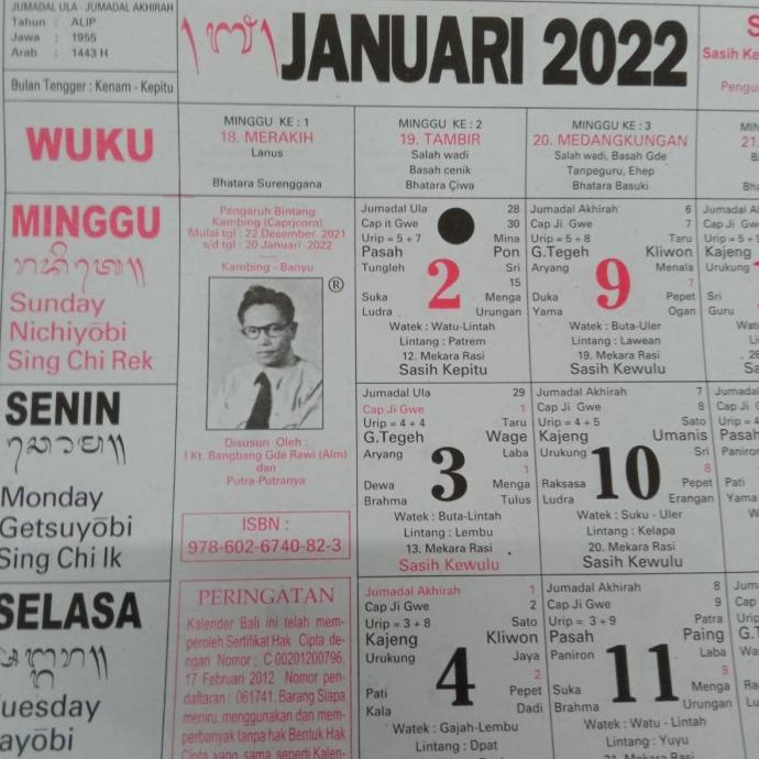 

BISA BAYAR DITEMPAT kalender saka bali 2022 pak bambang gede rawi tanpa iklan 2 TERBARU Kode 512