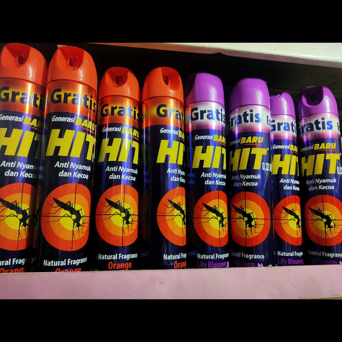 Hit Aerosol Anti Nyamuk 600ml