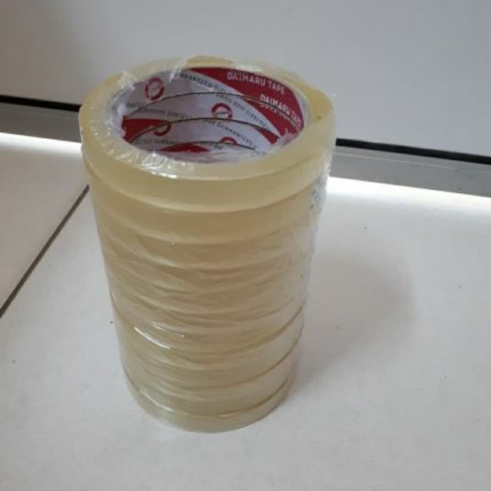 

Isolasi Daimaru 1/2 inch / Cellotape Daimaru 12 mm X 72 yard