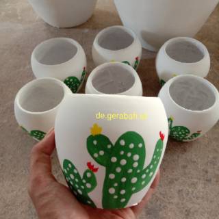 POT LUKIS KAKTUS POT MINI LUKIS Shopee Indonesia POT LUKIS KAKTUS POT MINI LUKIS Shopee Indonesia