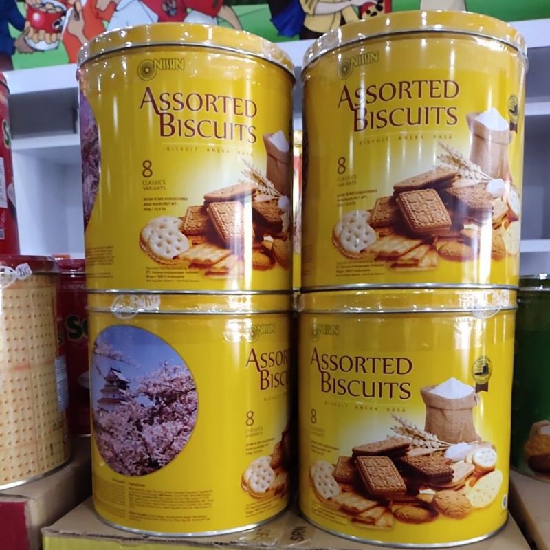 Nissin Assorted Biscuits 650gr