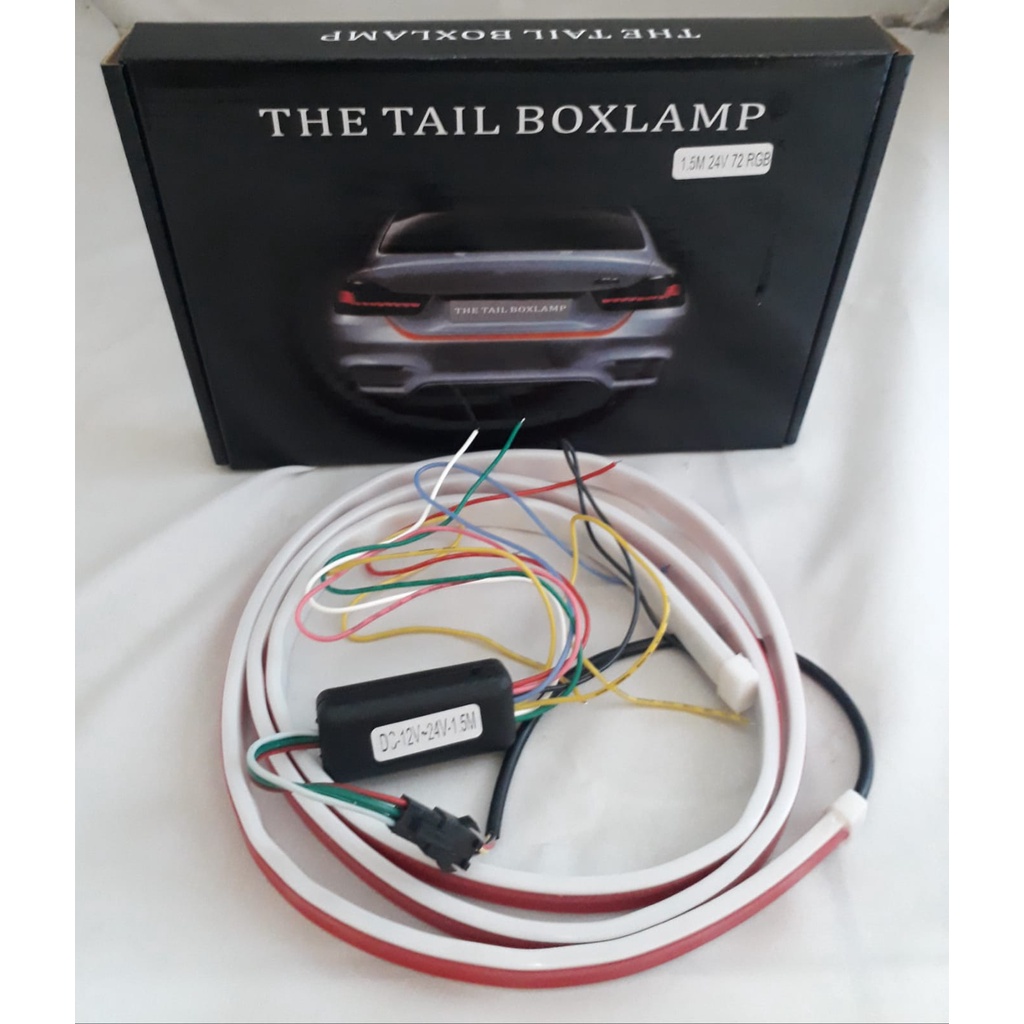 Tail lamp lampu bagasi 12v rgb 24v tail box lamp 1.2m rgb 24v