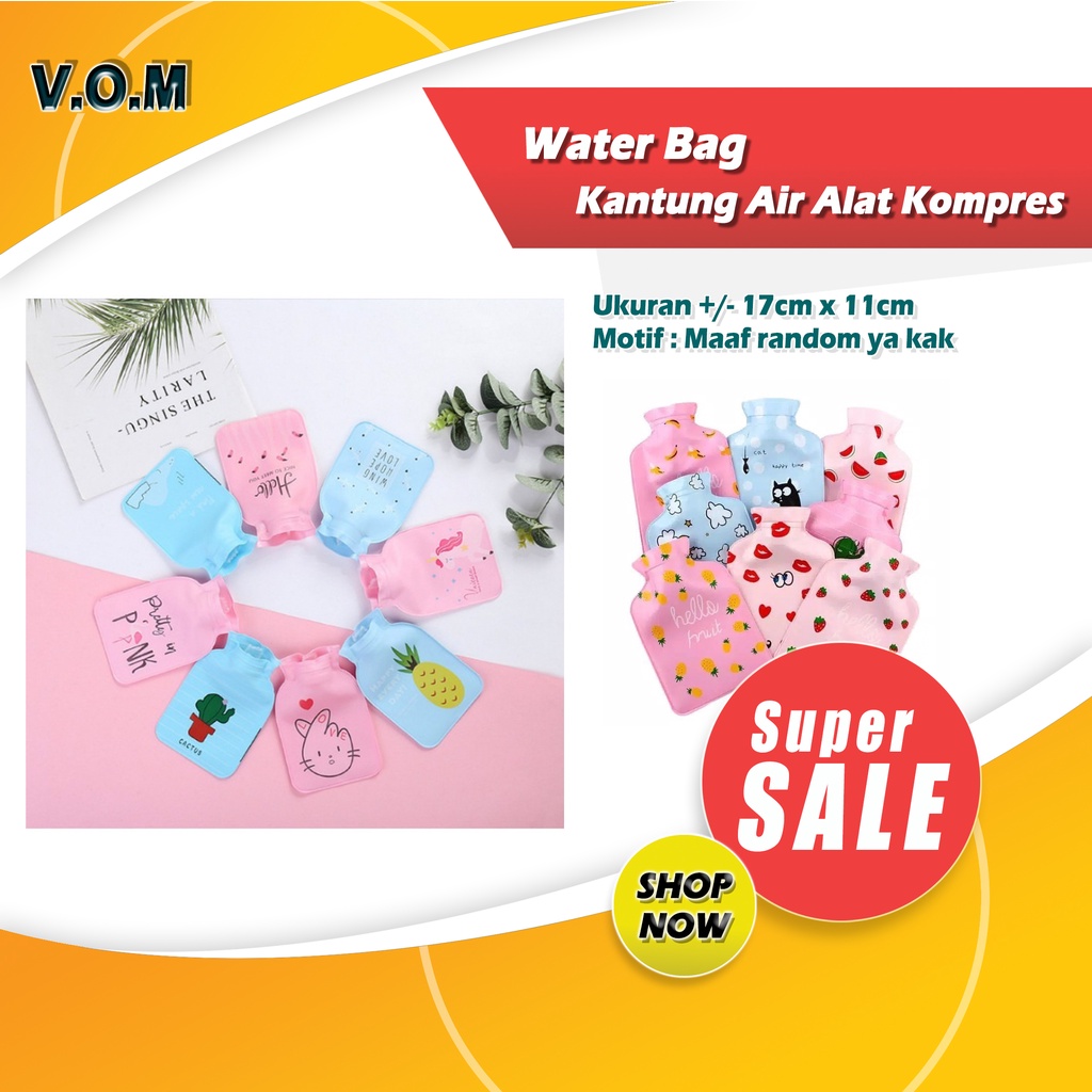 Water Bag Kantong Kantung Air Alat Kompres Hot Cold Panas Dingin 0737