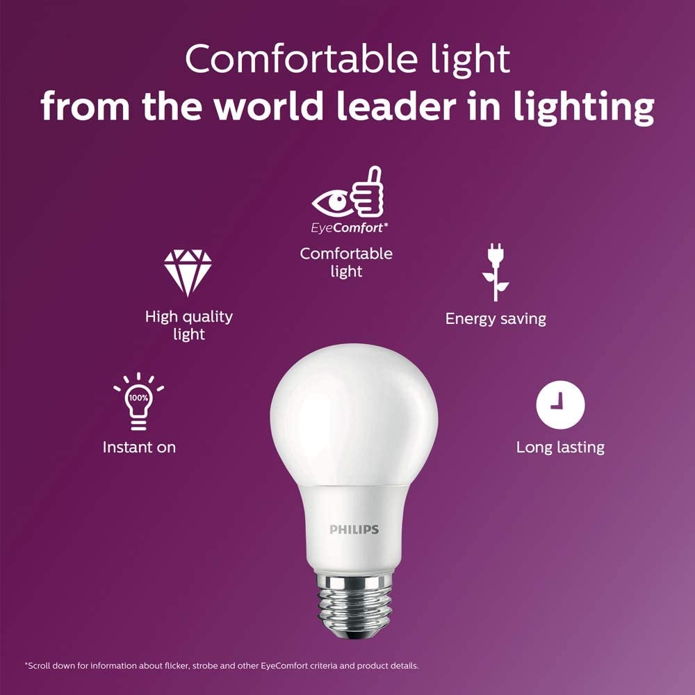 Lampu LED Philips 14.5W lampu putih 14.5Watt Multi-paket (Lima)