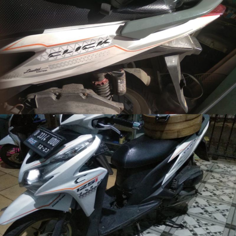 Striping Vario 125 Old Transparan Custom