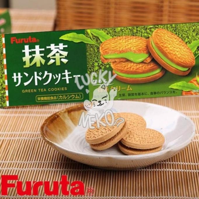 

Furuta Green Tea / biskuit impor / snack jepang / green tea biskuit