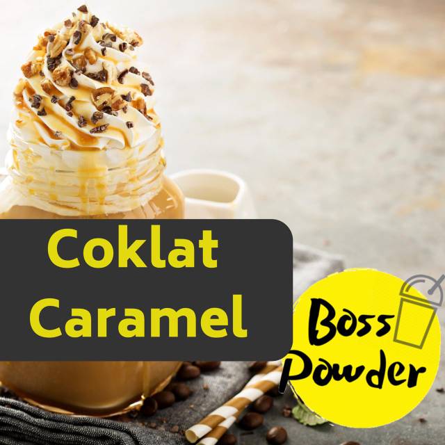

Bubuk minuman coklat caramel