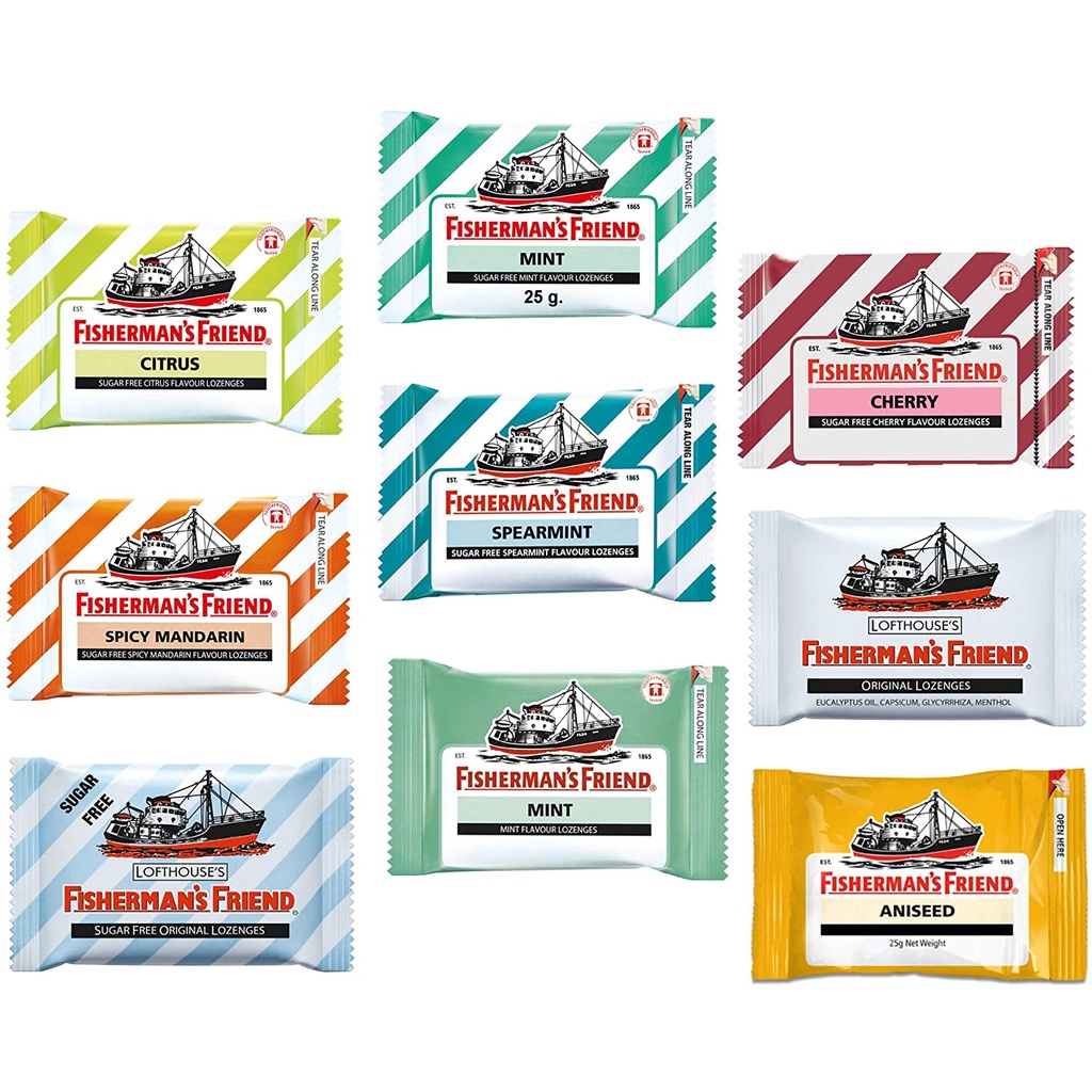

FISHERMANS FRIEND CHERY, HONEY &LEMON, LEMON, ORIGINAL