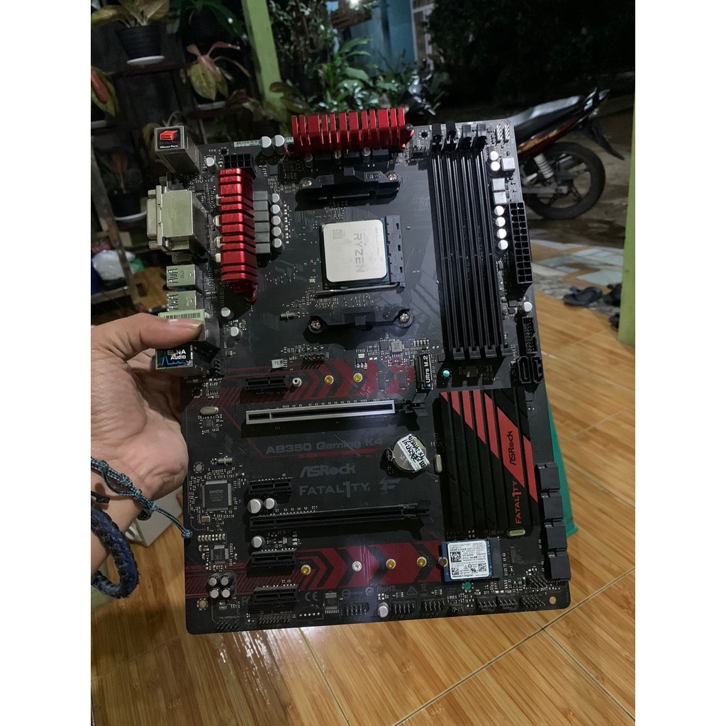 asrock ab350 gaming fatality k4 dan ryzen 7 1700