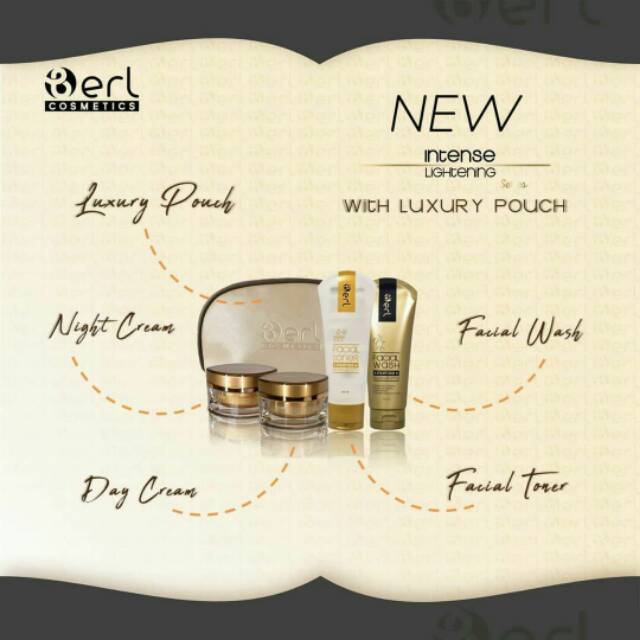 PAKET SKINCARE / LIGHTENING SERIES B ERL COSMETICS