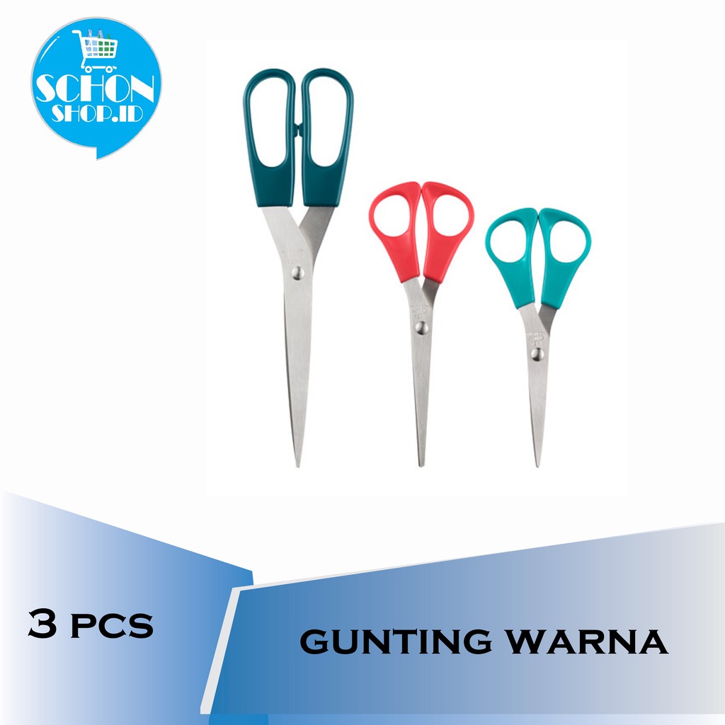 

Gunting Stainless steel set isi 3 pcs