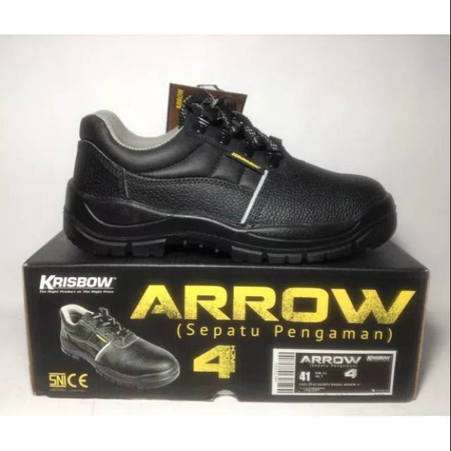 Sepatu Safety Termurah Original Krisbow  Arrow 4 inch 