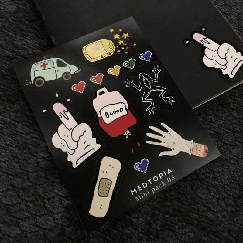 

Mini Pack 03 - Stiker kedokteran - medtopia